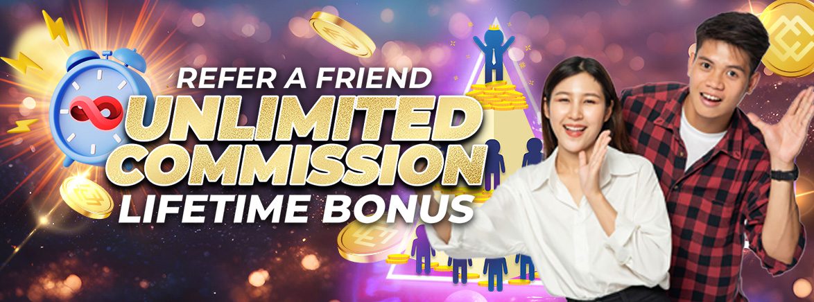 {13} Introduce a friend and both of you get rewarded with 300 PHP.